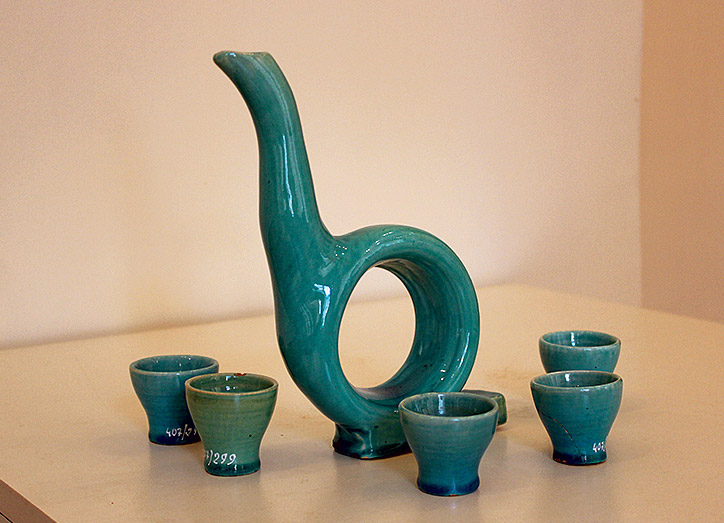 Liquor Set, Eranuhi Aslamazyan, 1960s-1970s