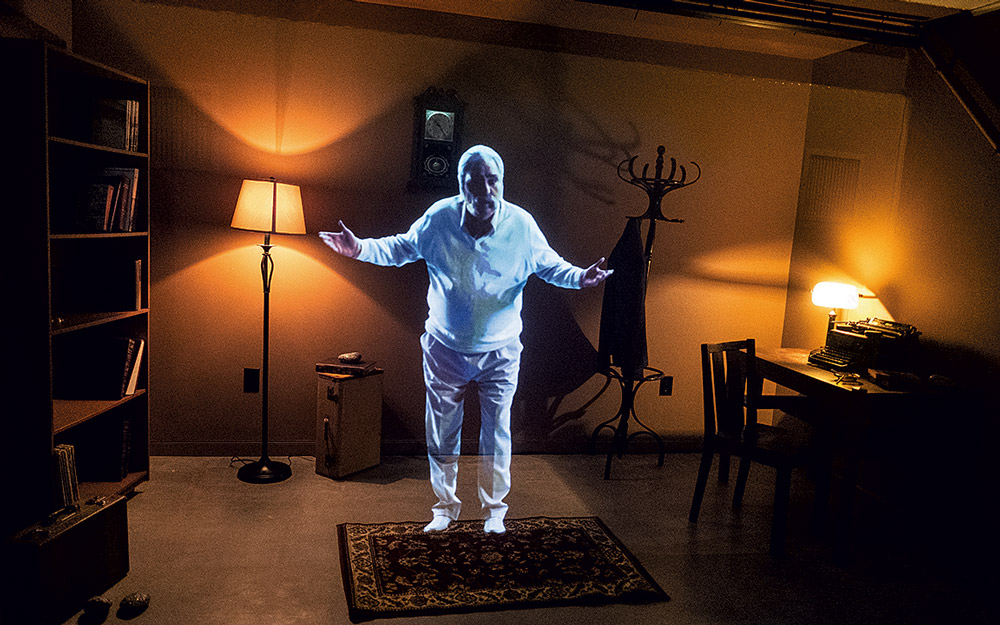 High-tech in Saroyan House, Fresno