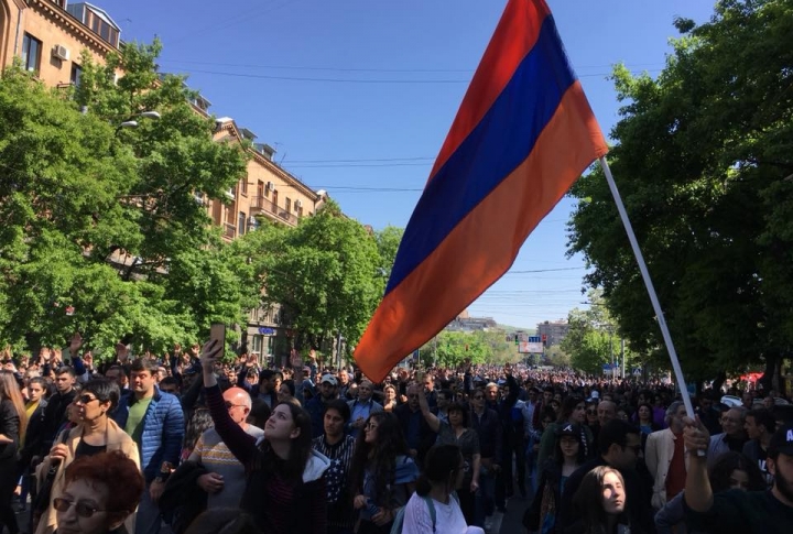 Serzh Sargsyan resigned after 11 days of mass protests