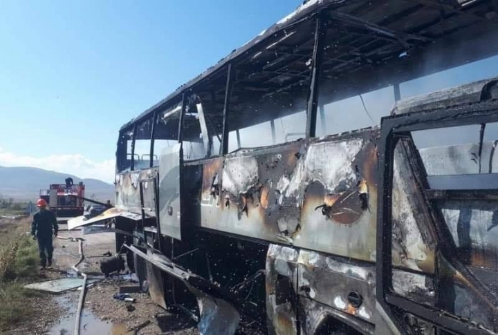 Azerbaijan attacks civilian bus in Vardenis