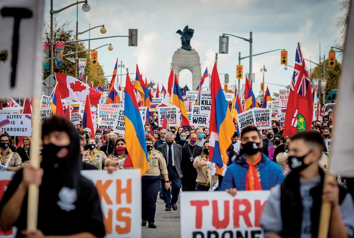 The Armenian Diaspora and lobbying during wartime